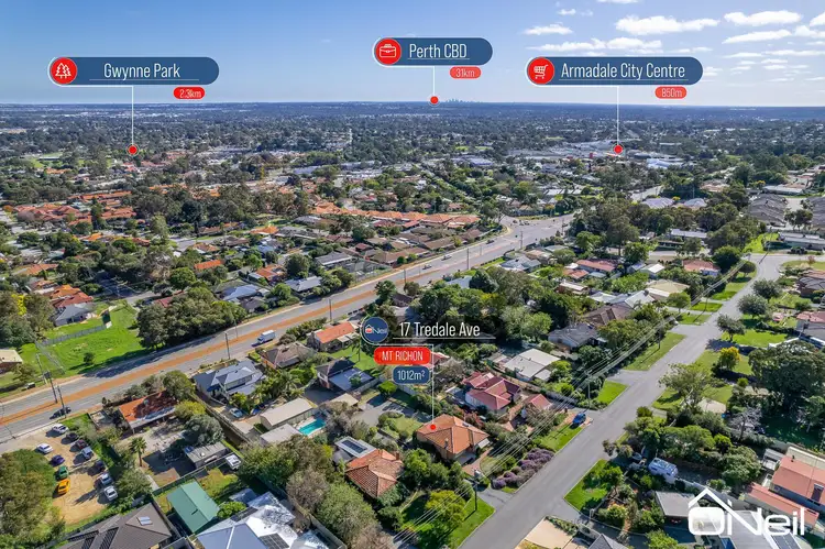 Sixth view of Homely house listing, 17 Tredale Avenue, Mount Richon WA 6112