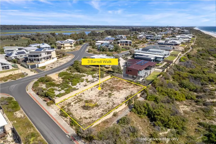 Seventh view of Homely land listing, 3 Barndi Walk, Peppermint Grove Beach WA 6271