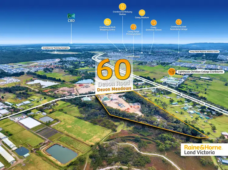 Second view of Homely land listing, 60 Devon Road, Devon Meadows VIC 3977