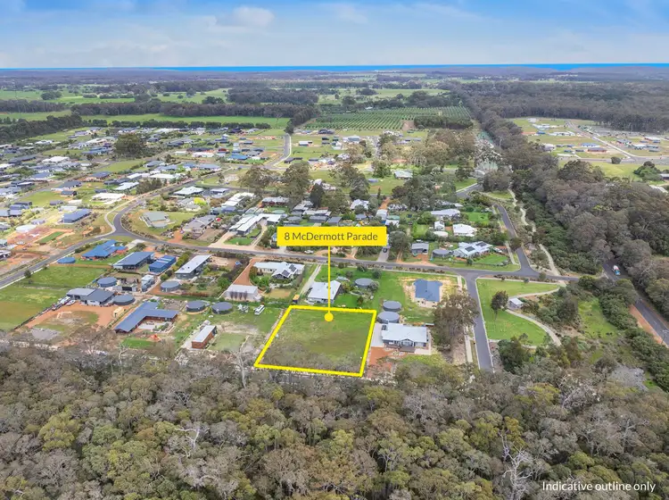 Third view of Homely land listing, 8 McDermott Parade, Witchcliffe WA 6286