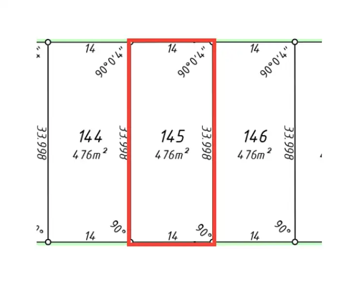 Third view of Homely land listing, LOT 145 Basilio Ave, Landsdale WA 6065
