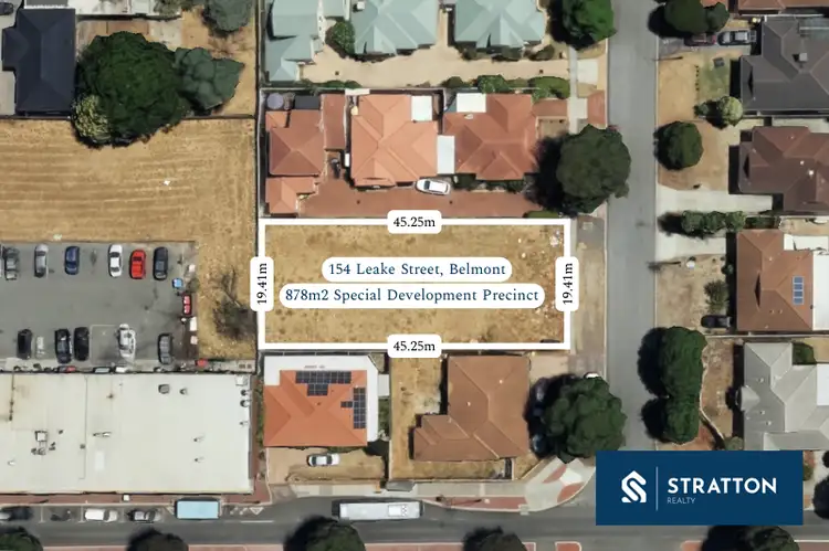 Main view of Homely land listing, 154 Leake Street, Belmont WA 6104