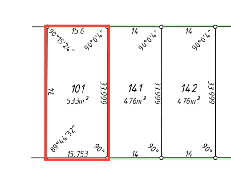 Main view of Homely land listing, LOT 101 Basilio Ave, Landsdale WA 6065
