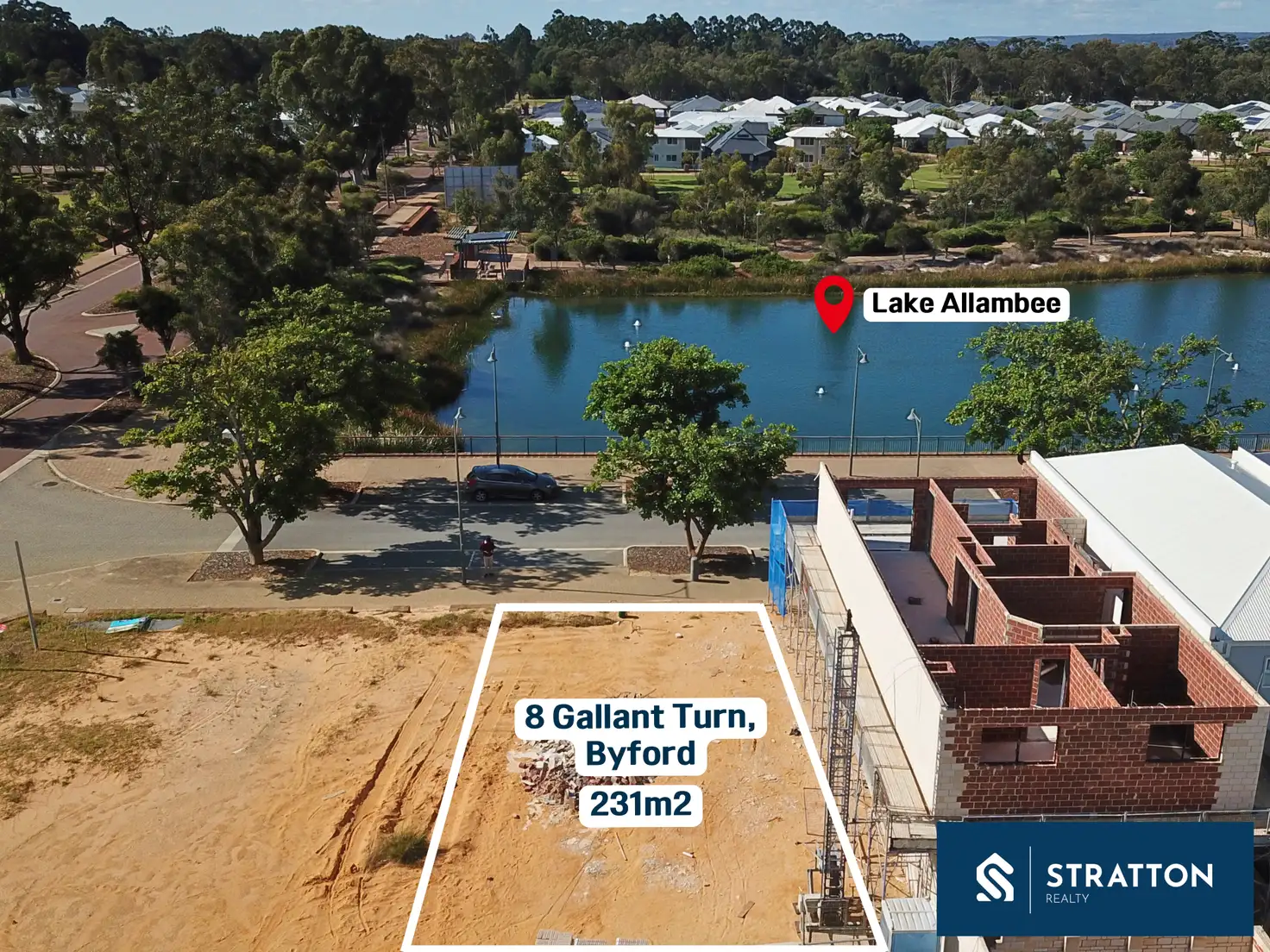 Main view of Homely land listing, 8 Gallant Turn, Byford WA 6122