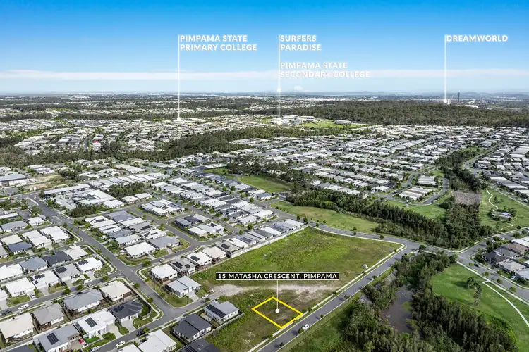 Third view of Homely land listing, 15 Matasha Crescent, Pimpama QLD 4209