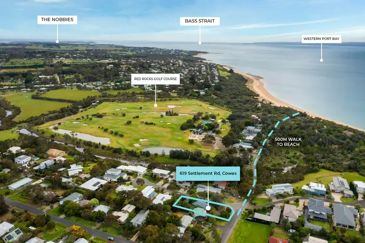 Main view of Homely house listing, 619 Settlement Road, Cowes VIC 3922