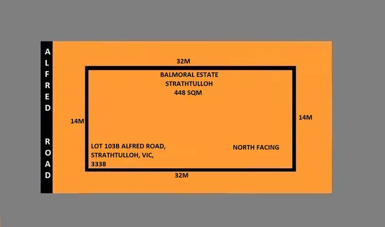Main view of Homely land listing, Lot 103B Alfred Road, Strathtulloh VIC 3338