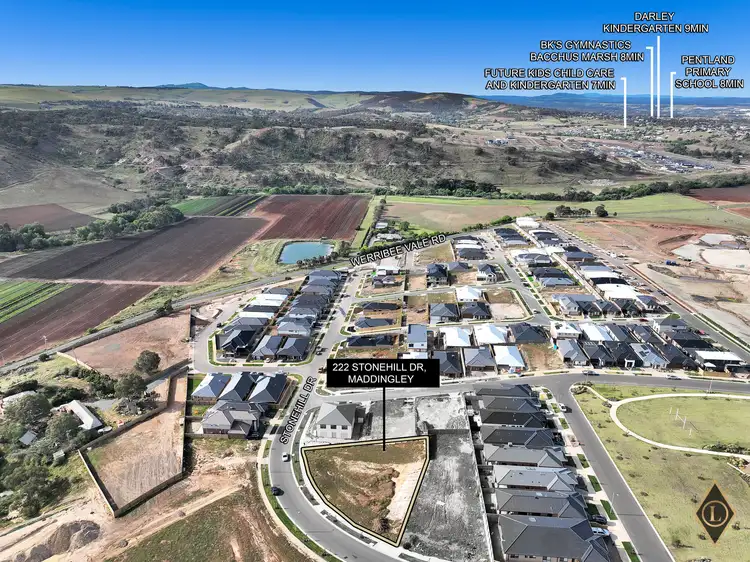 Second view of Homely land listing, 222 STONEHILL DRIVE, Maddingley VIC 3340