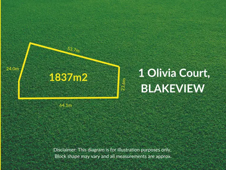 Main view of Homely land listing, 1 Olivia Court, Blakeview SA 5114