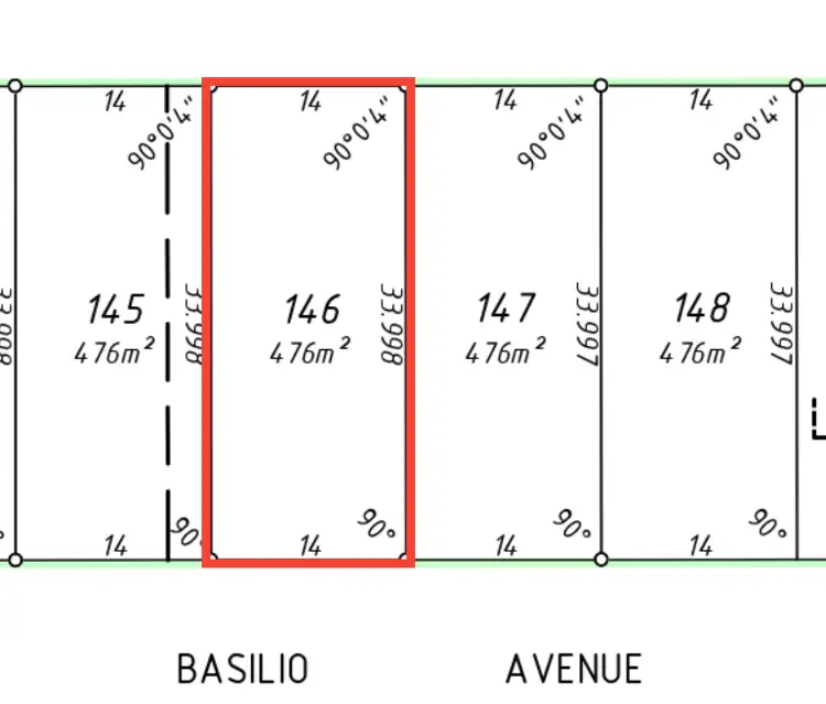 Second view of Homely land listing, LOT 146 Basilio Ave, Landsdale WA 6065