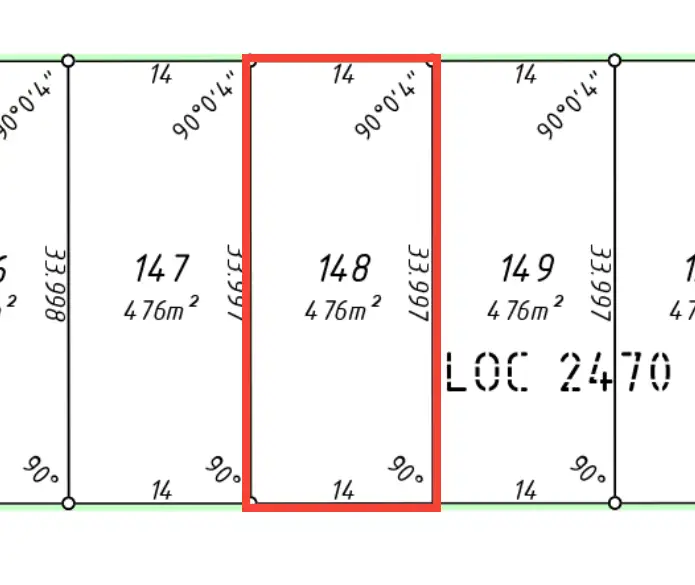 Main view of Homely land listing, LOT 148 Basilio Ave, Landsdale WA 6065