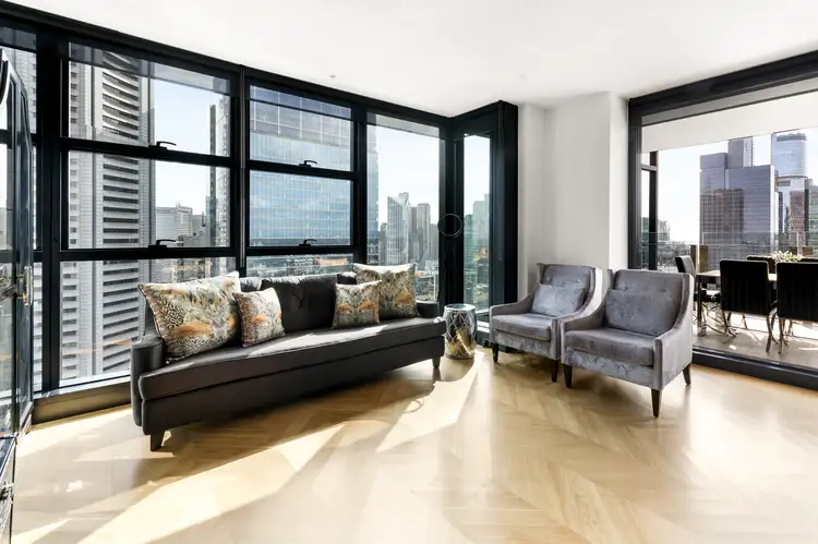 Second view of Homely apartment listing, 3007/27 Little Collins Street, Melbourne VIC 3000