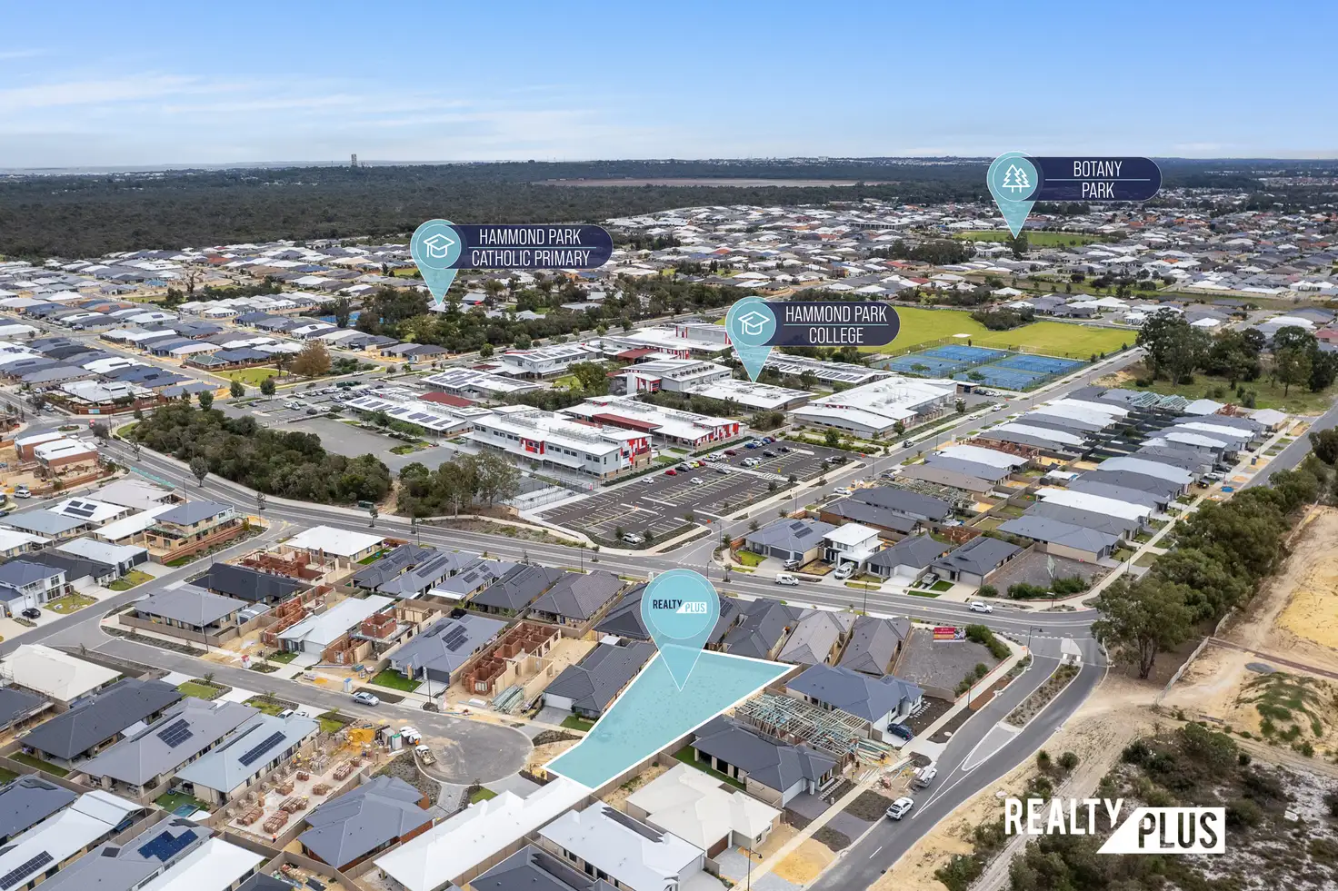 Main view of Homely land listing, 15 Varese Place, Hammond Park WA 6164