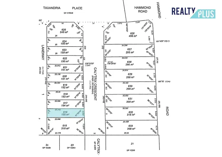 Second view of Homely land listing, LOT 616, 25 Calytrix Crescent, Success WA 6164