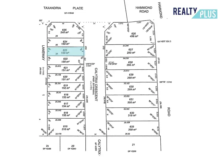 Second view of Homely land listing, LOT 623, 39 Calytrix Crescent, Success WA 6164