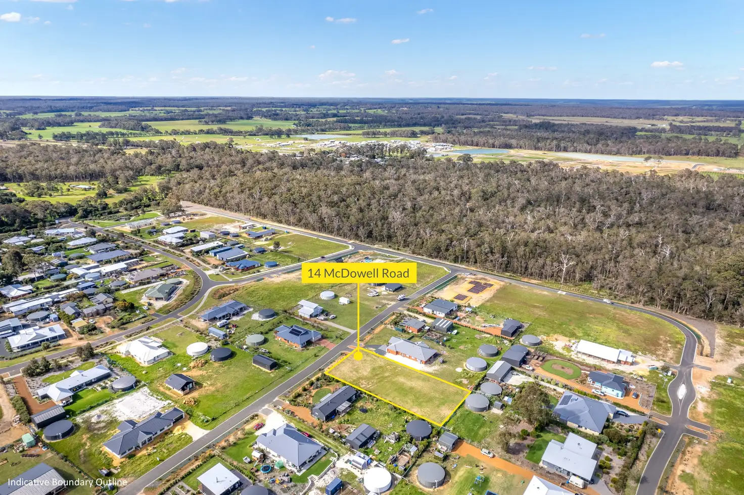 Main view of Homely land listing, 14 McDowell Road, Witchcliffe WA 6286