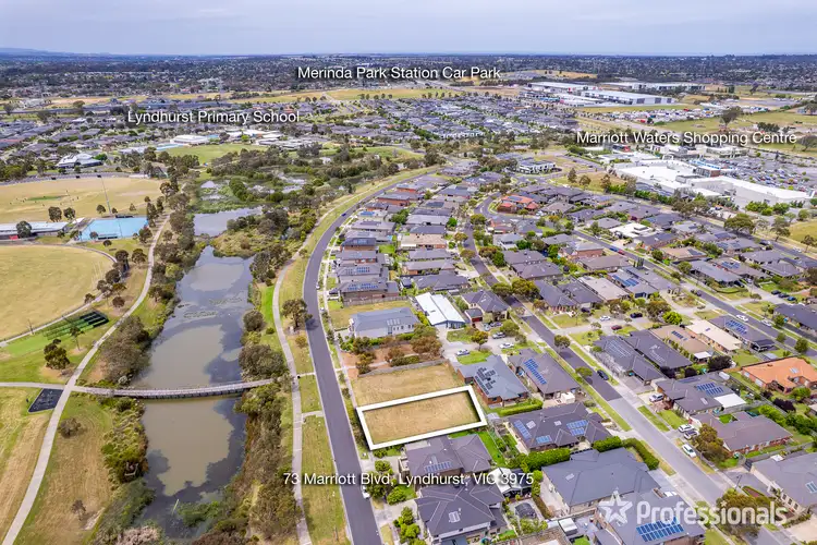 Second view of Homely land listing, 73 Marriott Boulevard, Lyndhurst VIC 3975