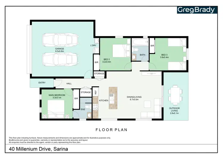 Third view of Homely house listing, 40 Millenium Drive, Sarina QLD 4737