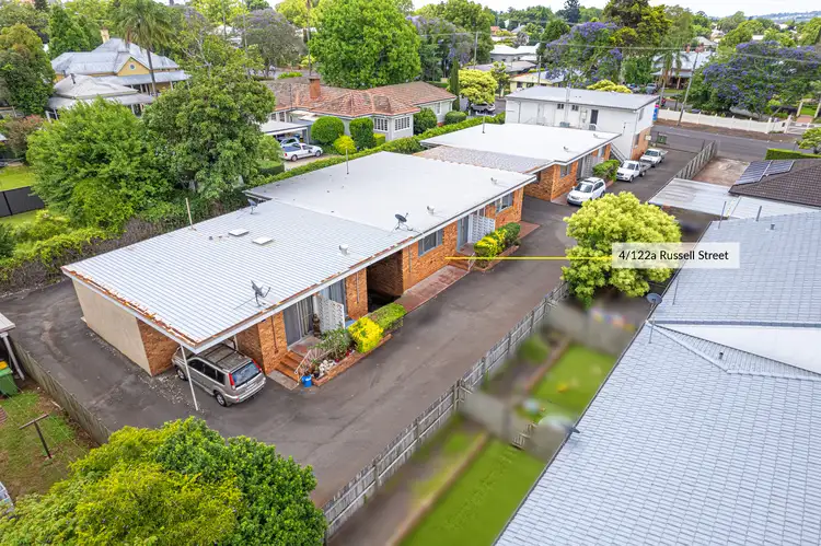 Main view of Homely unit listing, 4/122A Russell Street, Toowoomba City QLD 4350