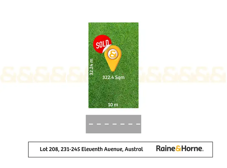 Main view of Homely land listing, LOT 208, 231-245 Eleventh Avenue, Austral NSW 2179