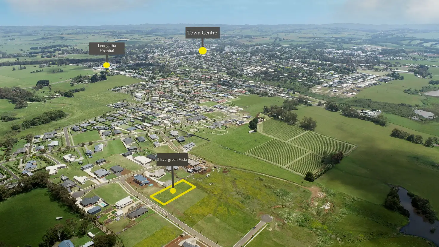 Main view of Homely land listing, 5 Evergreen Vista, Leongatha VIC 3953