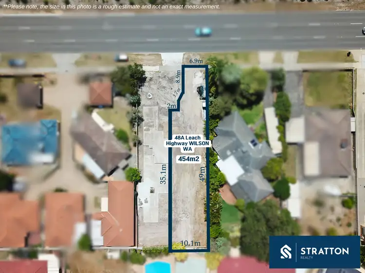 Main view of Homely land listing, 48A Leach Highway, Wilson WA 6107
