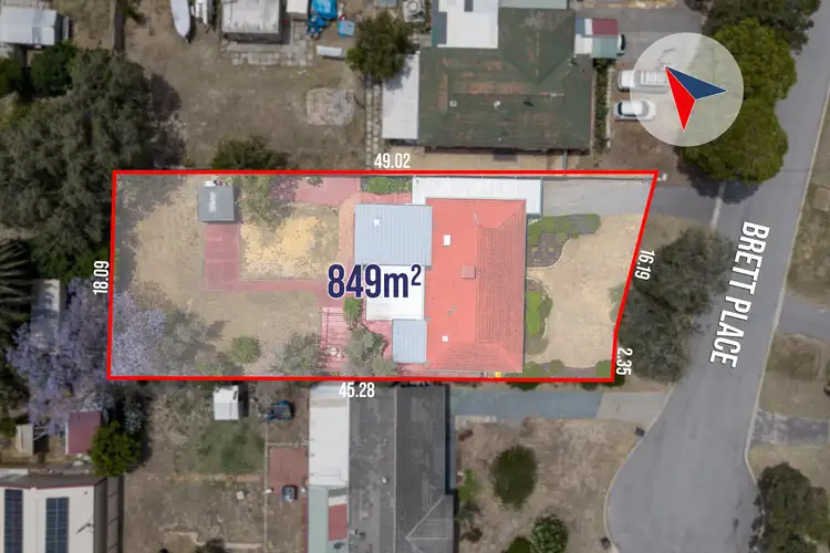Second view of Homely house listing, 7 Brett Place, Gosnells WA 6110
