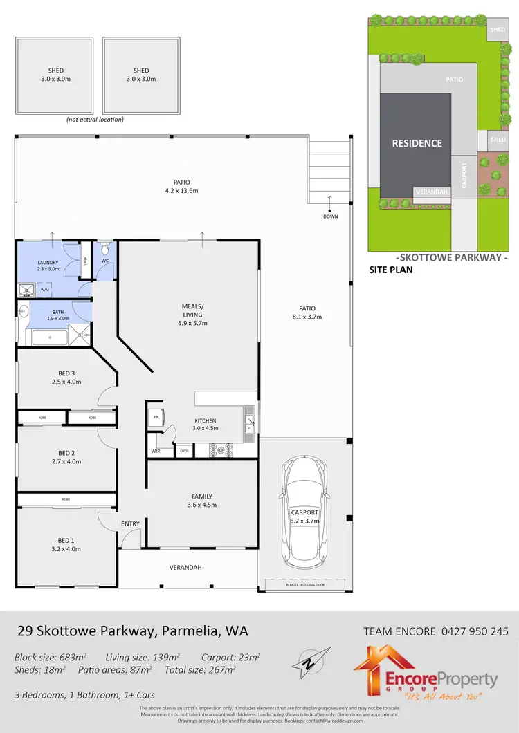 Second view of Homely house listing, 29 Skottowe Parkway, Parmelia WA 6167