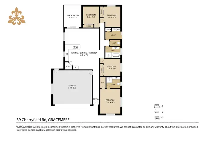 Fourth view of Homely house listing, 39 Cherryfield Road, Gracemere QLD 4702