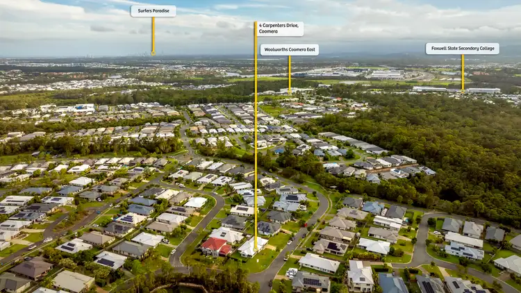 Fourth view of Homely house listing, 4 Carpenters Drive, Coomera QLD 4209