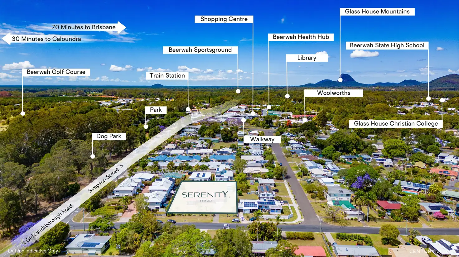 Main view of Homely townhouse listing, Unit 10 'Serenity' 2 North Street, Beerwah QLD 4519