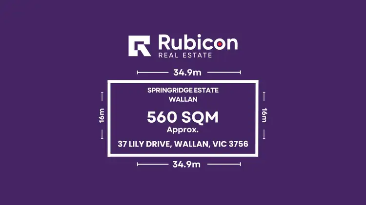 Main view of Homely land listing, 37 LILY DRIVE, Wallan VIC 3756