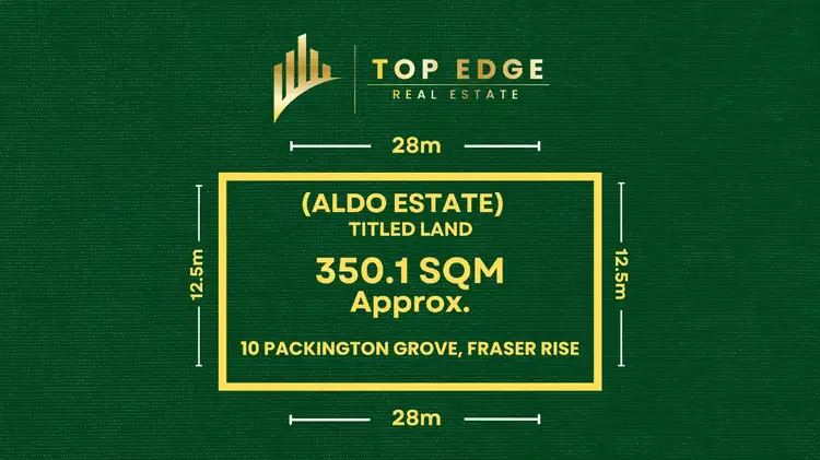 10 Packington Grove, Fraser Rise VIC 3336