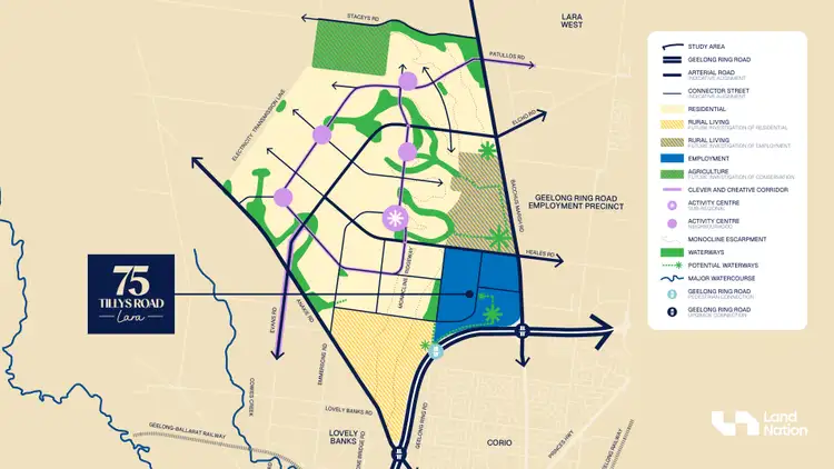 Second view of Homely land listing, 75 Tillys Road, Lara VIC 3212