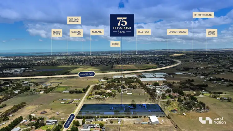 Third view of Homely land listing, 75 Tillys Road, Lara VIC 3212
