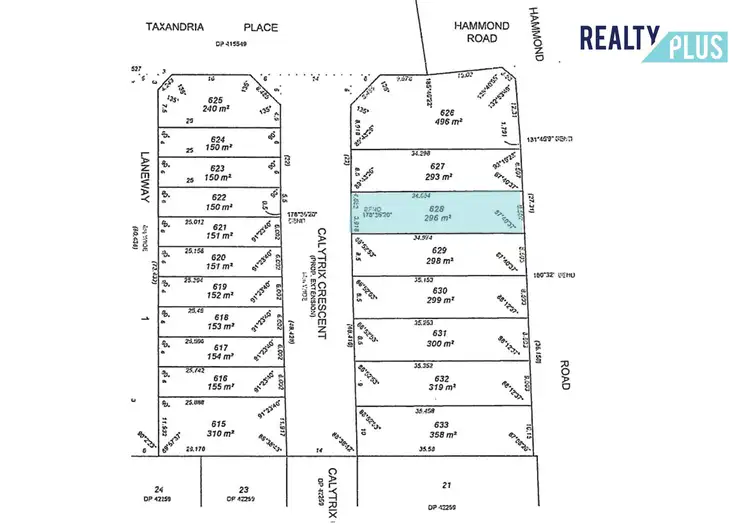 Second view of Homely land listing, LOT 628, 42 Calytrix Crescent, Success WA 6164