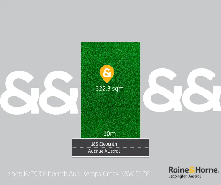 Main view of Homely land listing, LOT x256, 185 Eleventh Avenue, Austral NSW 2179