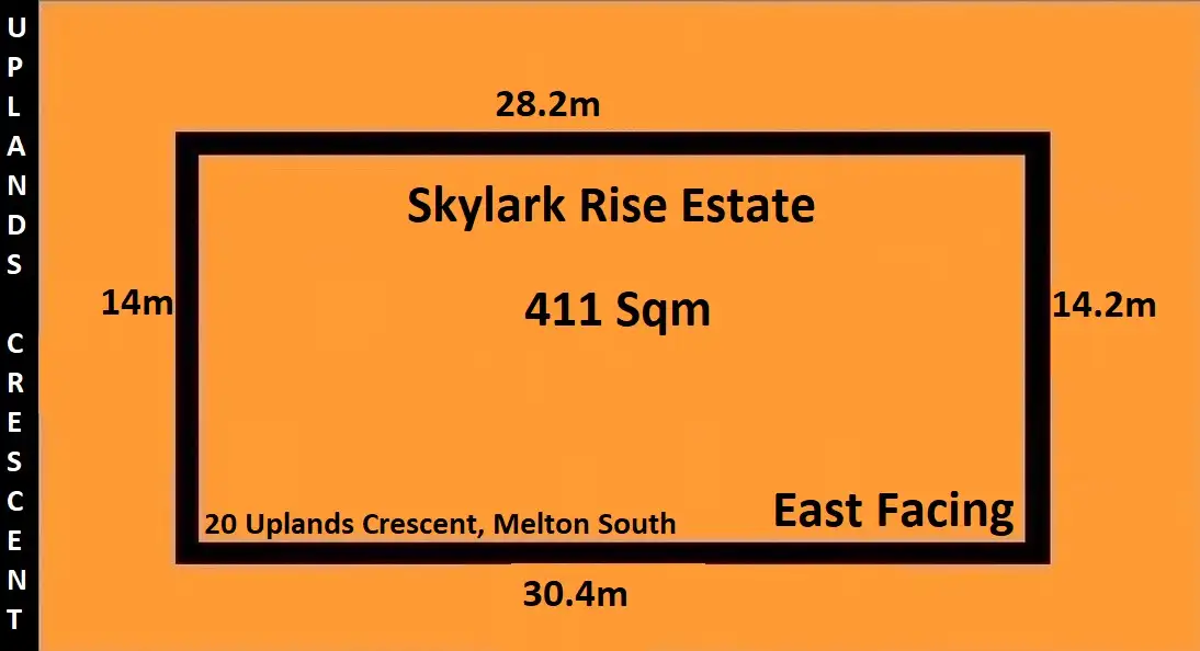 Main view of Homely land listing, 20 Uplands Crescent, Melton South VIC 3338
