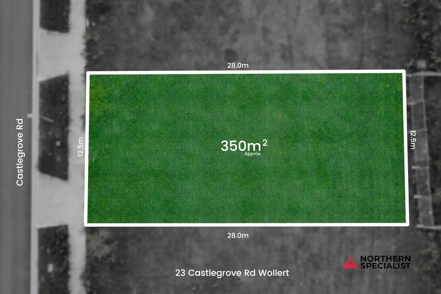 Main view of Homely land listing, 23 Castlegrove Rd, Wollert VIC 3750