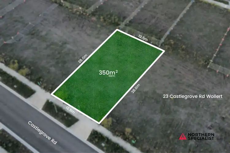 Third view of Homely land listing, 23 Castlegrove Rd, Wollert VIC 3750