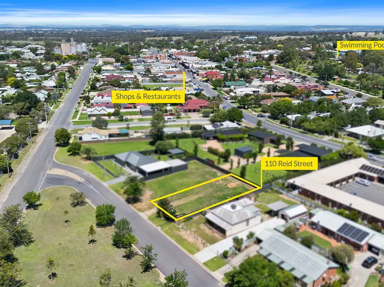 Main view of Homely land listing, 110 Reid Street, Rutherglen VIC 3685