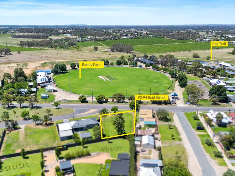 Main view of Homely land listing, 92 to 94 Reid Street, Rutherglen VIC 3685