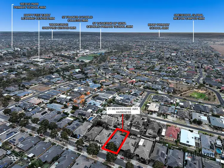 Second view of Homely house listing, 21 Merrystowe Way, Harkness VIC 3337