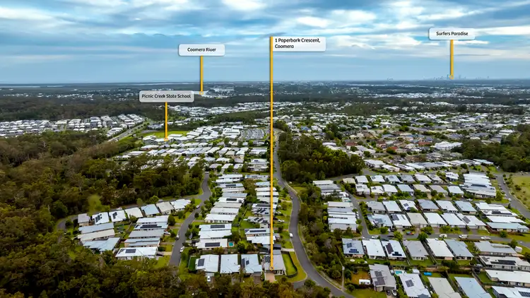 Fifth view of Homely house listing, 1 Paperbark Crescent, Coomera QLD 4209
