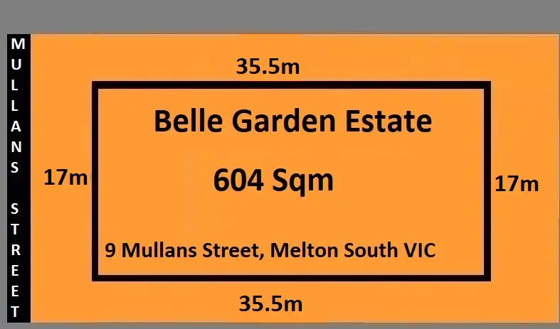 Main view of Homely land listing, 9 Mullans Street, Melton South VIC 3338