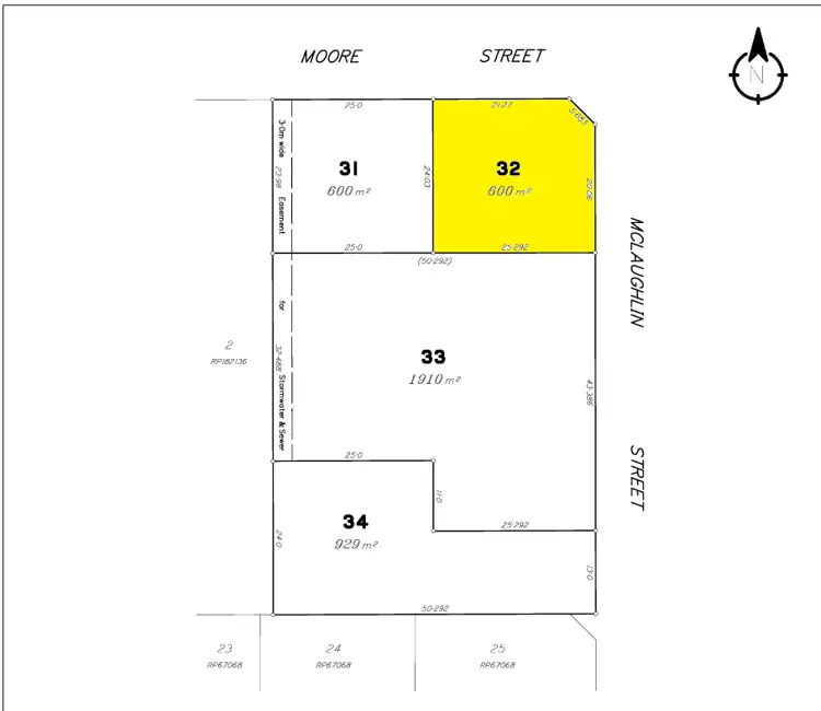 Main view of Homely land listing, LOT Lot, 32 moore Street, Kingaroy QLD 4610