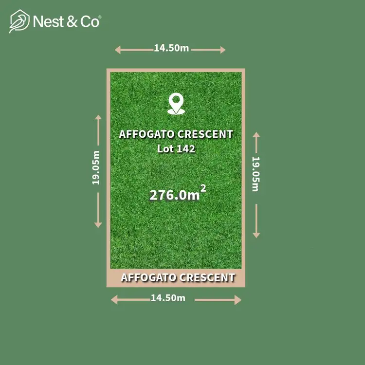 Main view of Homely land listing, LOT 142 Affogato Crescent, Armstrong Creek VIC 3217