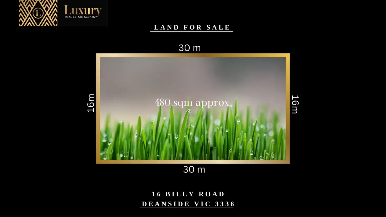 Main view of Homely land listing, 16 billy road, Deanside VIC 3336