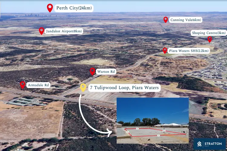 Second view of Homely land listing, 7 Tulipwood Loop, Piara Waters WA 6112