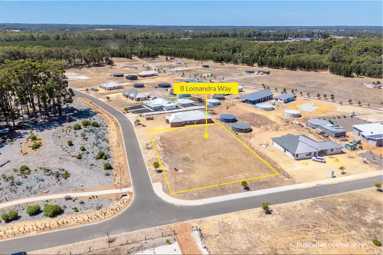 Third view of Homely land listing, 8 Lomandra Way, Witchcliffe WA 6286